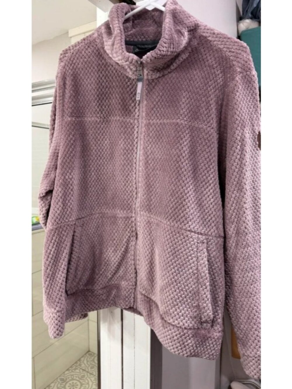 Free Country Womens Fleece Jacket XXL Color Lilac/Purple